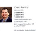 Craig Lotzof Real Estate Agent at Prudential California Realty