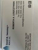 Roberta Leszczynski Real Estate Agent at David M Sweeney